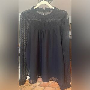 [NWT] LOFT - Black Blouse